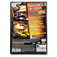 Burnout Revenge PlayStation 2 Very Good - Game Case Rear Artwork