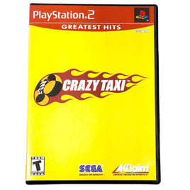 Crazy Taxi Greatest Hits Playstation 2 Like New - Front Cover Art Shown