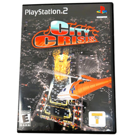 City Crisis Playstation 2 Like New - Front Of Game Case