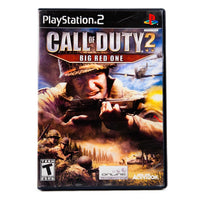 Call Of Duty 2 Big Red One PlayStation 2 Very Good - Front Cover Art Shown