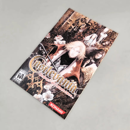 Castlevania: Lament of Innocence for PlayStation 2 - Instruction manual front cover artwork shown, good condition