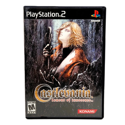 Castlevania: Lament of Innocence for PlayStation 2, CIB - Front artwork of game case, like new condition
