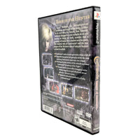 Castlevania: Lament of Innocence for PlayStation 2 - Angled view showing original back cover artwork and spine, like new condition
