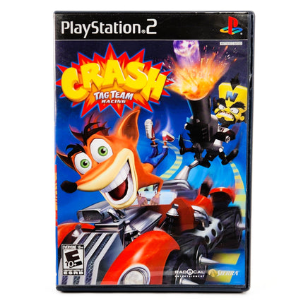 Crash Tag Team Racing PlayStation 2 Very Good - Authentic Front Cover Art