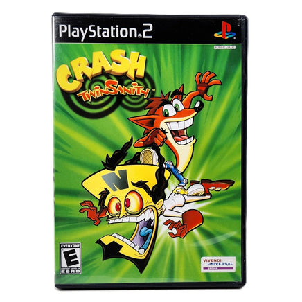 Crash: Twinsanity for PlayStation 2 - Front cover design displayed, very good condition