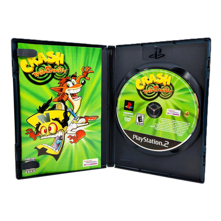 Crash: Twinsanity for PlayStation 2 - Disc and manual shown, very good condition