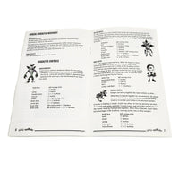 Crash: Twinsanity for PlayStation 2 - Original game manual open to center pages, very good condition