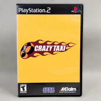 Crazy Taxi for PlayStation 2 - Retail front cover shown, very good condition