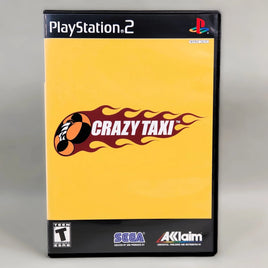 Crazy Taxi for PlayStation 2 - Retail front cover shown, very good condition