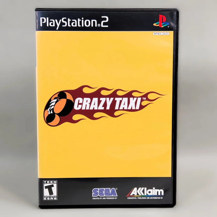 Crazy Taxi for PlayStation 2 - Retail front cover shown, very good condition
