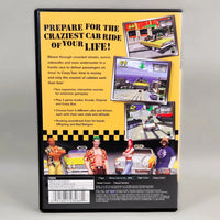 Crazy Taxi for PlayStation 2 - Case back artwork close-up, very good condition