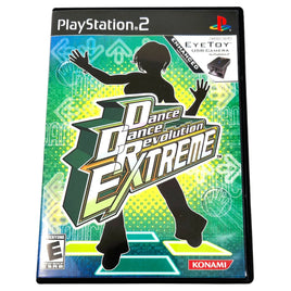 Dance Dance Revolution Extreme Playstation 2 Very Good - Front Of Game Case