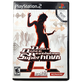 Dance Dance Revolution Supernova Playstation 2 Very Good - Case Front