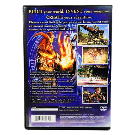 Dark Cloud 2 for PlayStation 2 - Back cover artwork, like new condition