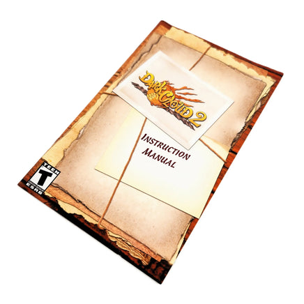 Dark Cloud 2 for PlayStation 2 - Front cover of authentic game instruction manual, like new condition