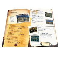 Dark Cloud 2 for PlayStation 2 - Open game instruction manual showing center pages, like new condition
