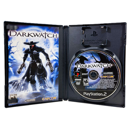 Darkwatch PlayStation 2 Very Good - Open Case Showing Disc & Manual