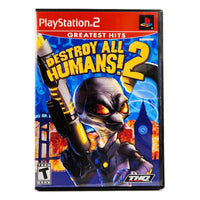 Destroy All Humans 2 Greatest Hits PlayStation 2 Very Good - Front Cover Art Shown