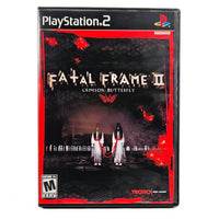 Fatal Frame 2 PlayStation 2 Very Good - Authentic Front Cover Art