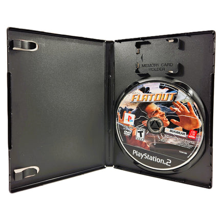 Flatout PlayStation 2 Good - Inside Contents With Disc