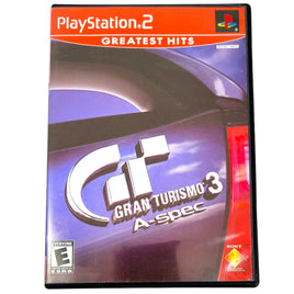 Gran Turismo 3 Aspec Greatest Hits Playstation 2 Good - Cib Front Cover
