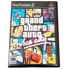 Grand Theft Auto Vice City Playstation 2 Good - Front Cover Art Shown