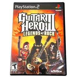 Guitar Hero Iii Legends Of Rock Playstation 2 Very Good - Front Cover Art Shown