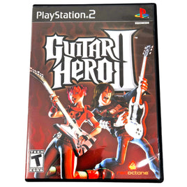 Guitar Hero Ii Playstation 2 Very Good - Cib Front Cover
