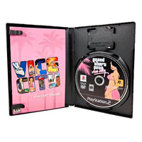 Grand Theft Auto: Vice City for PlayStation 2 - Manual and disc in open case, like new condition
