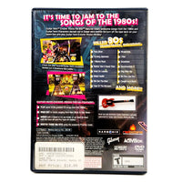 Guitar Hero Encore Rocks The 80'S for PlayStation 2 - Back Of Game Case, good condition CIB