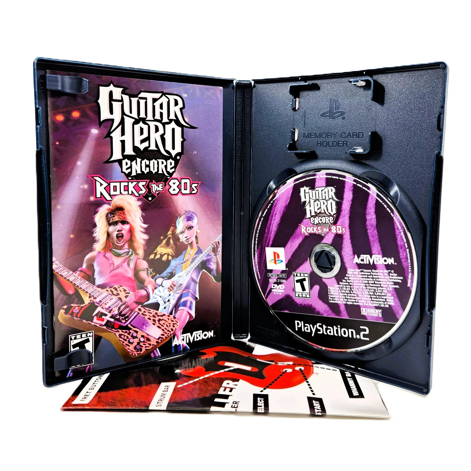 Shred the 80s! Buy Guitar Hero Rocks the 80s for PS2| Retro Game Fan