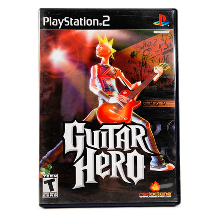Guitar Hero PlayStation 2 Good - Game Case Front Cover