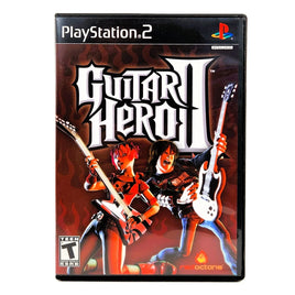 Guitar Hero II PlayStation 2 Very Good - CIB Front Cover of Retail Release Shown