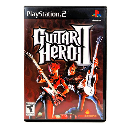 Guitar Hero II PlayStation 2 Very Good - CIB Front Cover of Retail Release Shown