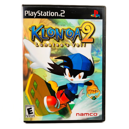 Klonoa 2 PlayStation 2 Very Good - Front Cover Of Game Case