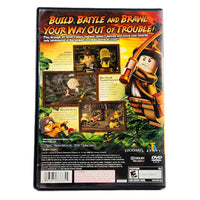 Lego Indiana Jones The Original Adventures PlayStation 2 Very Good - Game Case Rear Artwork
