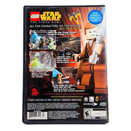 Lego Star Wars The Video Game Greatest Hits PlayStation 2 Good - Back Cover Art Shown