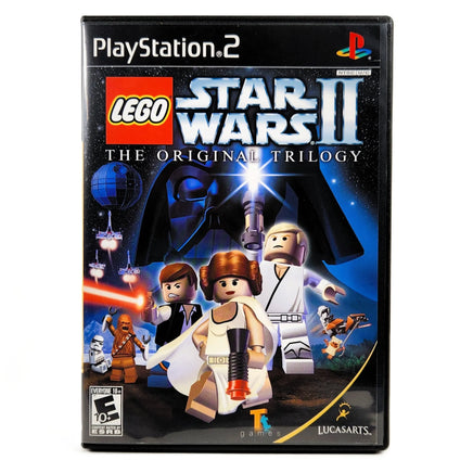 LEGO Star Wars II: The Original Trilogy for PlayStation 2 - Front box artwork, good condition