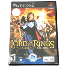 Lord Of The Rings Return Of The King Playstation 2 Good - Cib Front Cover