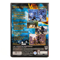The Lord Of The Rings The Two Towers Greatest Hits PlayStation 2 Good - Game Case Back Cover