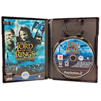 The Lord Of The Rings The Two Towers Greatest Hits PlayStation 2 Good - Disc And Manual Inside Open Case