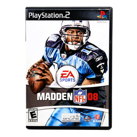 Madden NFL 2008 for PlayStation 2 - Front box artwork, very good condition