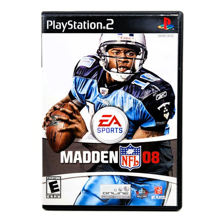 Madden NFL 2008 for PlayStation 2 - Front box artwork, very good condition