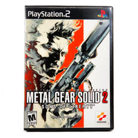 Metal Gear Solid 2 Sons Of Liberty PlayStation 2 Very Good CIB - Game Case Front Artwork
