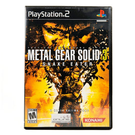 Metal Gear Solid 3 Snake Eater PlayStation 2 Good CIB - Game Case Front Artwork