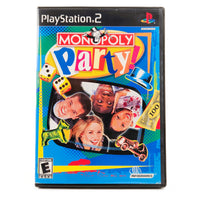 Monopoly Party PlayStation 2 Good - Authentic Front Cover Art
