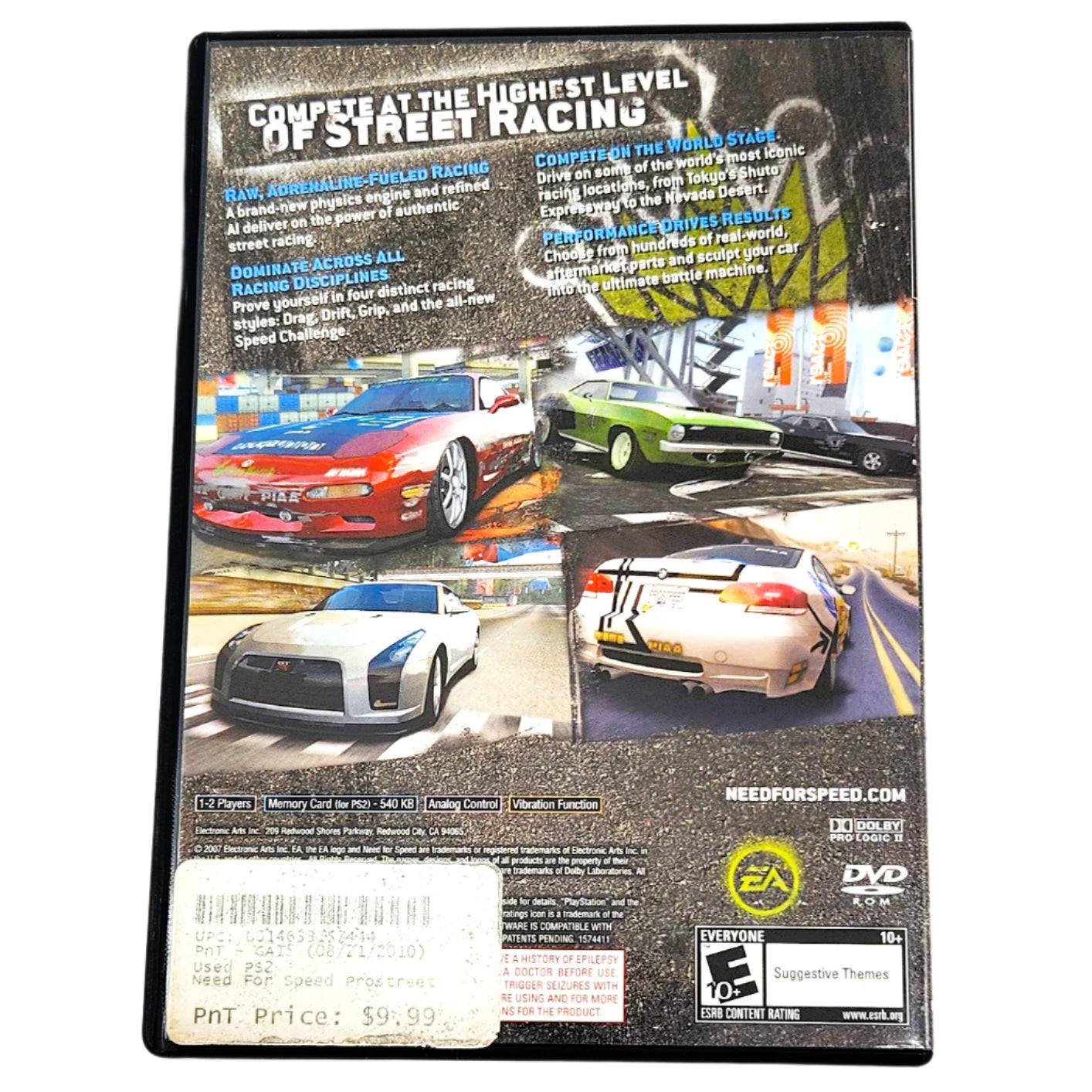Jeu Need For Speed ProStreet Sur PS3 – PAL, Français, Bon État – Jeu De Course