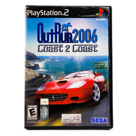 Outrun 2006 Coast 2 Coast PlayStation 2 Good - Game Case Front Artwork
