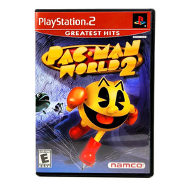 Pac-Man World 2 [Greatest Hits] for PlayStation 2 - Front sleeve artwork, very good CIB condition