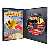Pac-Man World 2 [Greatest Hits] for PlayStation 2 - Inside case layout with contents, very good CIB condition